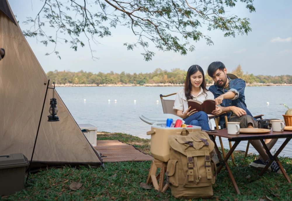 luxe pyramid tent