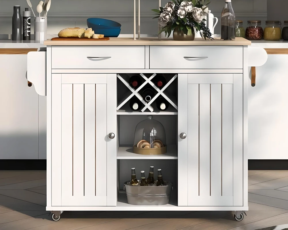 small kitchen island cart