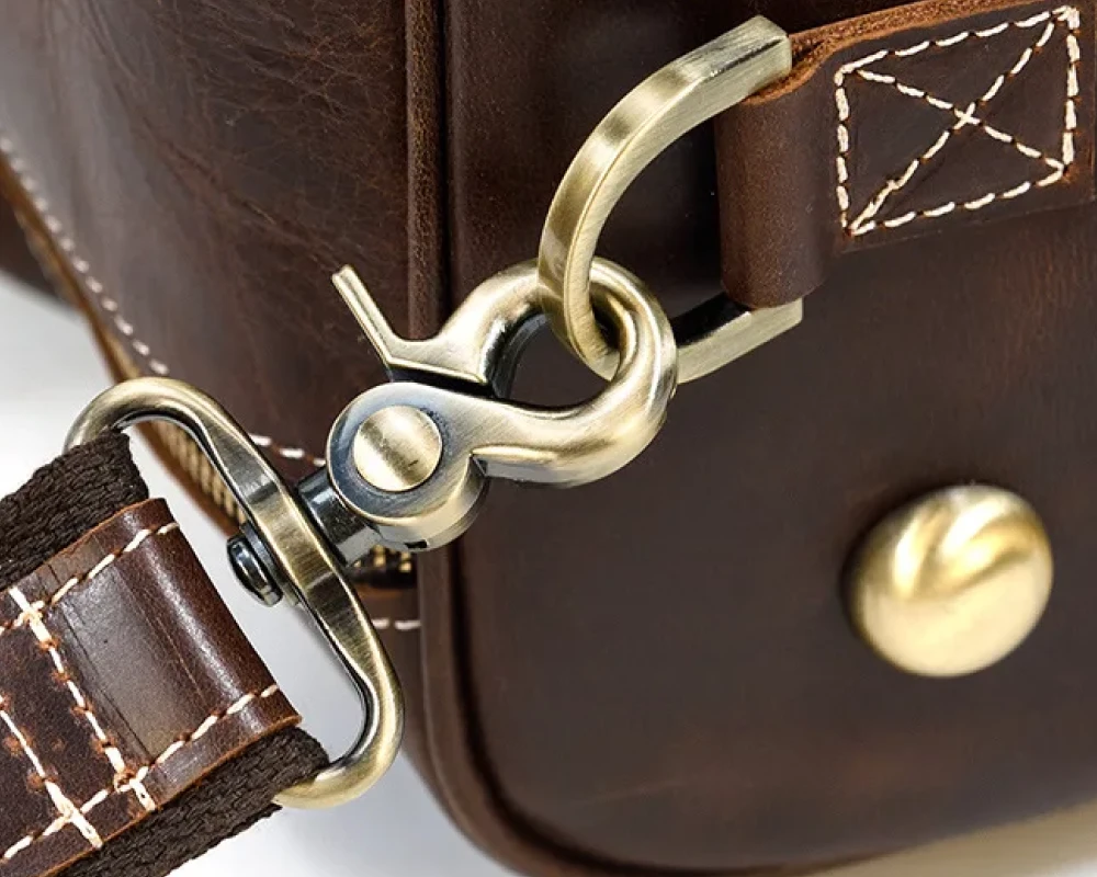 leather duffel carry on